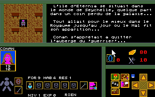 Eternia atari screenshot